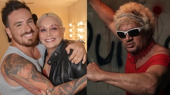Pity Álvarez desató una ola de comentarios por su apariencia y Fede Bal lo comparó con Carmen Barbieri: “Mi mamá”