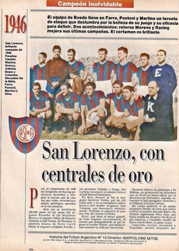 San Lorenzo goleó al seleccionado portugués 10 a 4 en Lisboa, con dos goles convertidos antes del primer minuto de juego, en una gira que también incluyó una victoria por 9 a 4 ante el Oporto (Crédito: Captura de video)