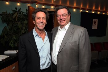 Singer con Brian Gazer, el