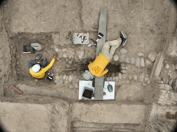 Ritual funerario y ofrendas en un yacimiento arqueológico
