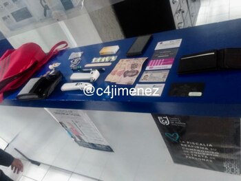 La mujer pretendió tener una