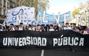 Congreso - Vetos Milei financiamiento universitario y Garrahan
