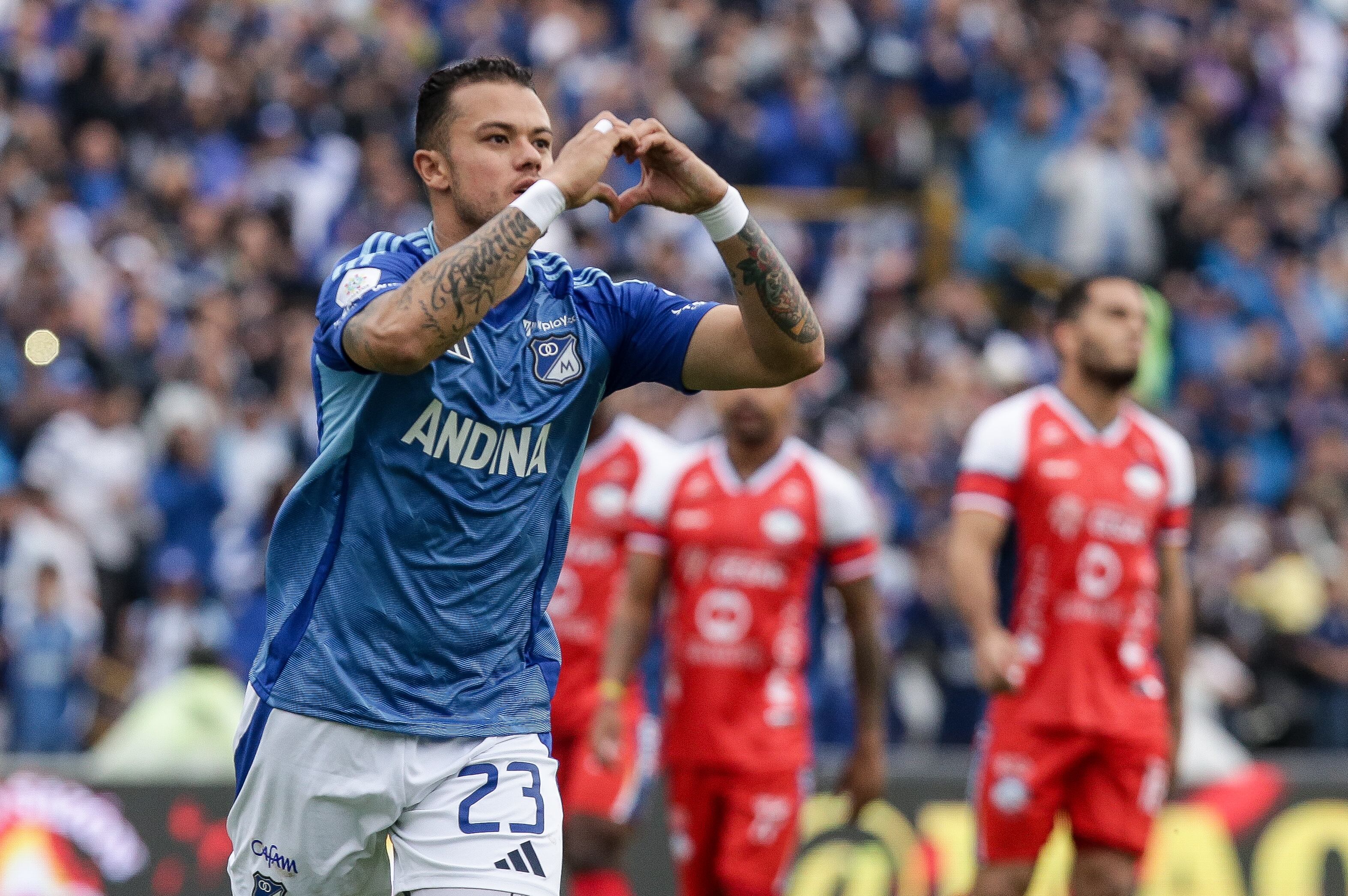 Leonardo Castro es baja por una fractura de peroné, que lo sacó de la Liga BetPlay en el primer semestre - crédito Colprensa