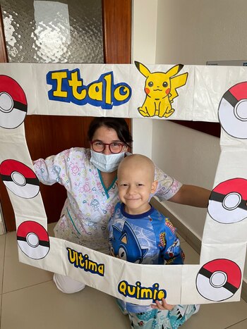 Ítalo festeja su salida del