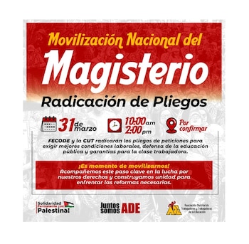 Fecode confirmó movilizaciones para el