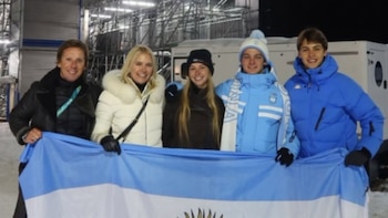 La emoción de Valeria Mazza