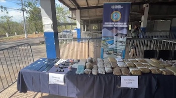 La Fiscalía de Drogas del Ministerio Público logró acreditar la responsabilidad penal de ambas mujeres ante el Tribunal de Garantías. Tomada de la PN