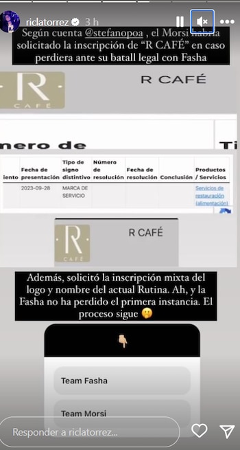 Bruno Vega registró R Café