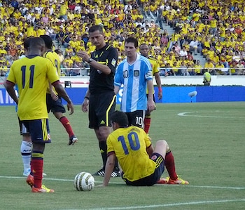 Colombia como local ante Argentina, con Messi en los convocados, perdió apenas dos partidos - crédito Federación Colombiana de Fútbol