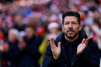 El entrenador del Atlético de