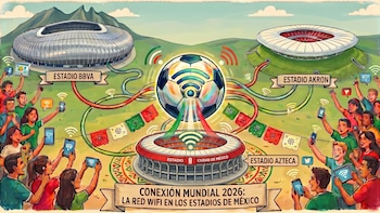 Wi-Fi gratis en los estadios del Mundial 2026: cómo conectarse y qué planes de datos convienen en México