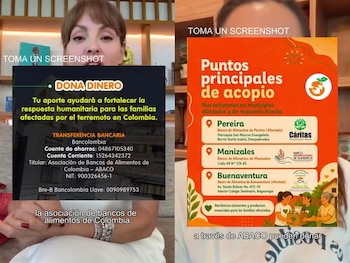 Las donaciones por el terremoto en Colombia se canalizan a través de Abac, Solidaridad por Colombia y ProPacífico, que también reúne fondos para restaurar viviendas afectadas - crédito
missuniverse.colombia / TikTok