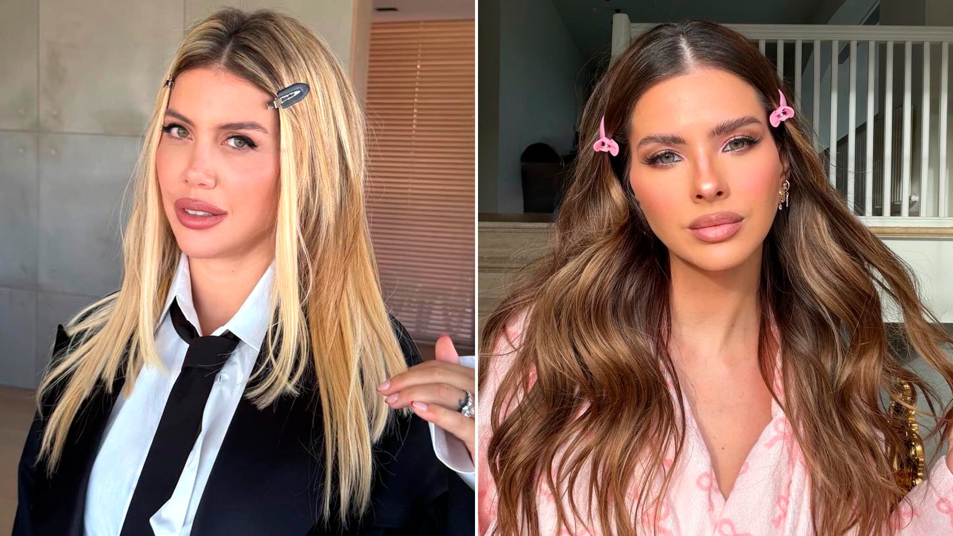 La China Suárez se animó a un cambio de look y fue comparada con Wanda Nara