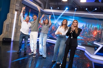 La familia Sánchez Saborido en