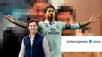 Publicación de Checo Pérez junto