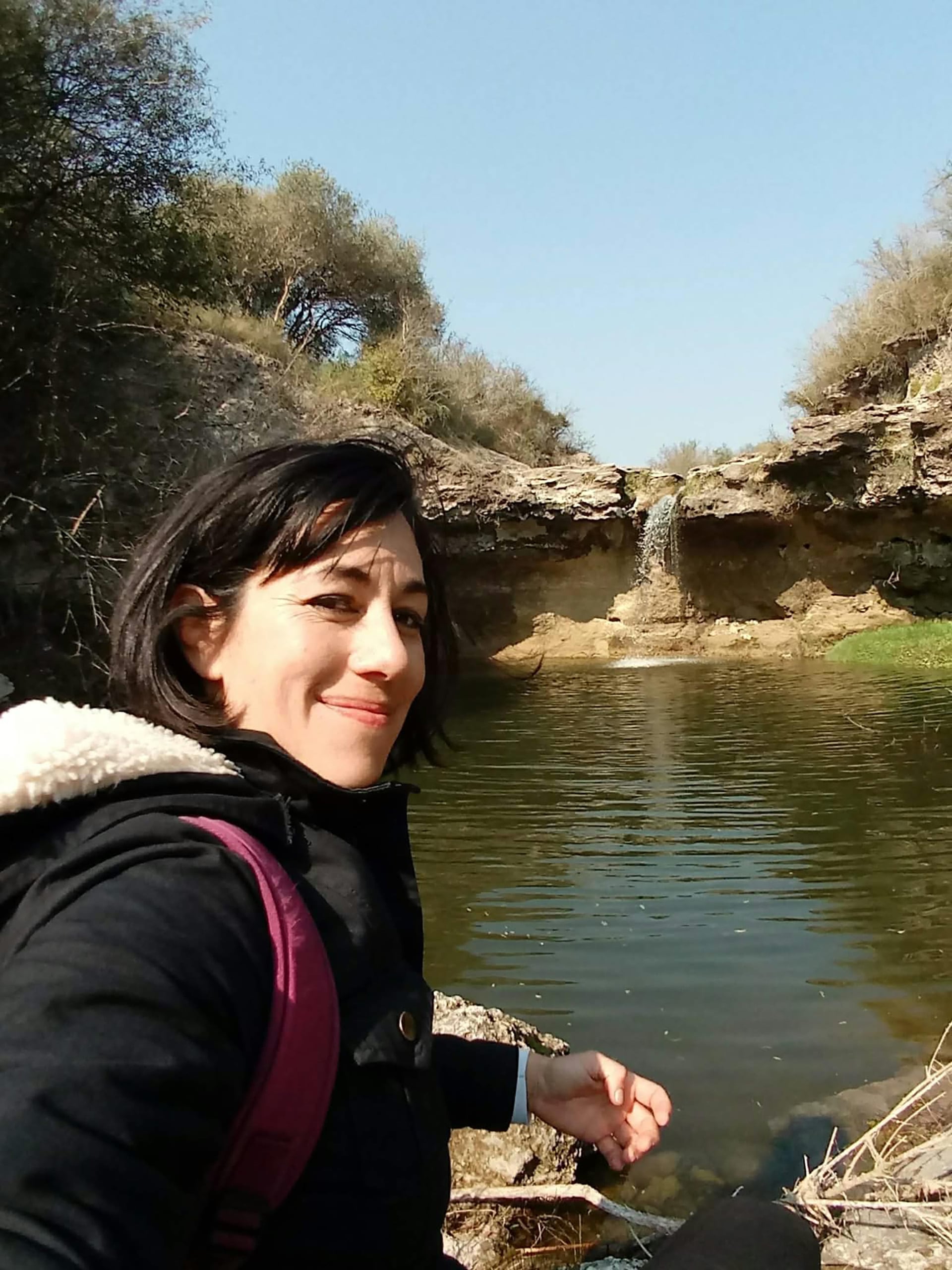 Los primeros tiempos tras la salida del convento, Evelyn iba a misa todos los días