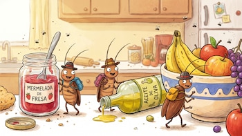 Cinco alimentos que jamás debes dejar en tu cocina si quieres evitar cucarachas