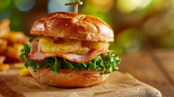 La torta hawaina es una