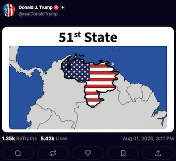 51 STATE TRUTH SOCIAL TRUMP