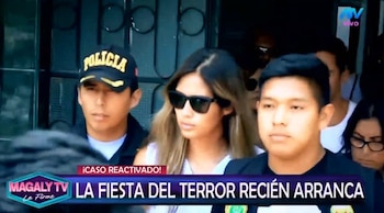 Fiesta del Terror: exMiss Trujillo rompe su silencio tras ser citada por Fiscalía siete años después. Captura: Magaly TV La Firme.