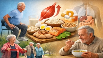 Cómo recuperar masa muscular después de los 75 años: claves de expertos para mejorar la fuerza