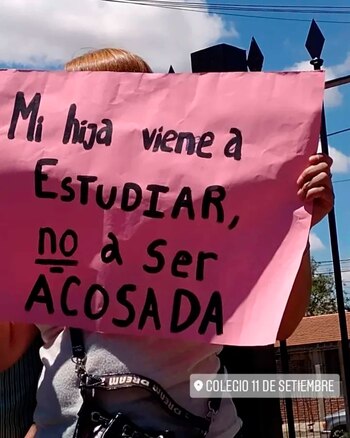 Una de las protestas frente