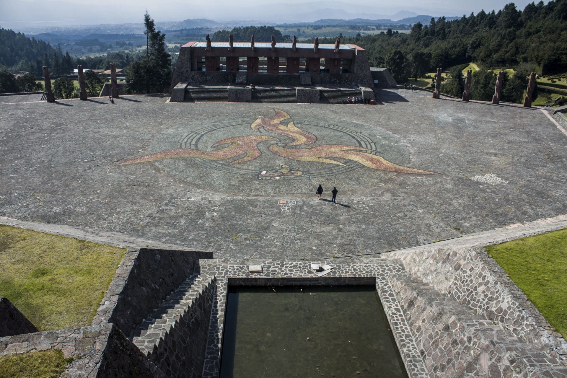 El Centro Ceremonial Otomí fue edificado en 1981 con el objetivo de proporcionar un espacio para las celebraciones religiosas del pueblo otomí así como para fomentar el desarrollo de la región por medio del turismo.FOTO: TONATIU CRUZ /CUARTOSCURO.COM