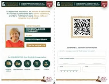 Comprobante de Registro al programa