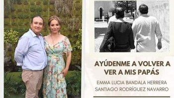 La pareja fue vista por