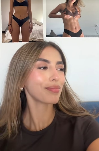 El video explícito que recibió una nutricionista la llevó a denunciar el acoso que sufre por redes - crédito @mariaclaranutricion/tiktok
