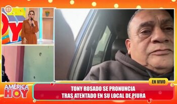 Tony Rosado revela detalles del atentado a su local en Piura: “Mis hijas estaban ahí”