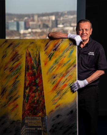 Zuluaga creo la pintura en