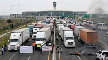 Recomendaciones para pasajeros del AIFA ante posibles protestas de transportistas