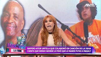 Sergio George pidió a rapero puyar a Magaly Medina.