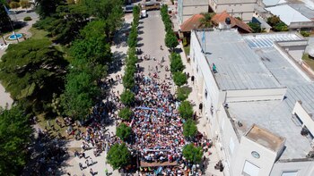 La movilización que acompañó al