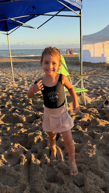 La pequeña Jamaica posó con