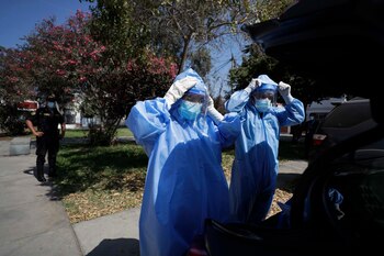 Personal médico se prepara para