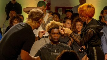 Los estilistas conocieron técnicas y