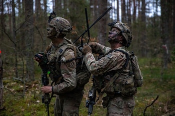 Militares de EEUU en ejercicio militar de Lituania
