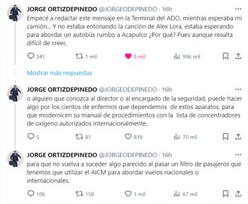 Jorge Ortiz de Pinedo denunció