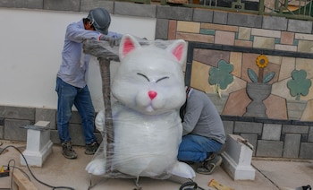 Con 30 esculturas y múltiples