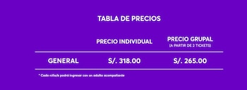 El precio de las entradas para ir al evento Baila junto a Lara Campos'. Ticketmaster.