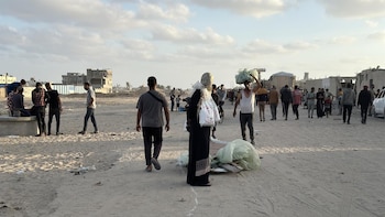 Médicos palestinos denuncian seis muertos