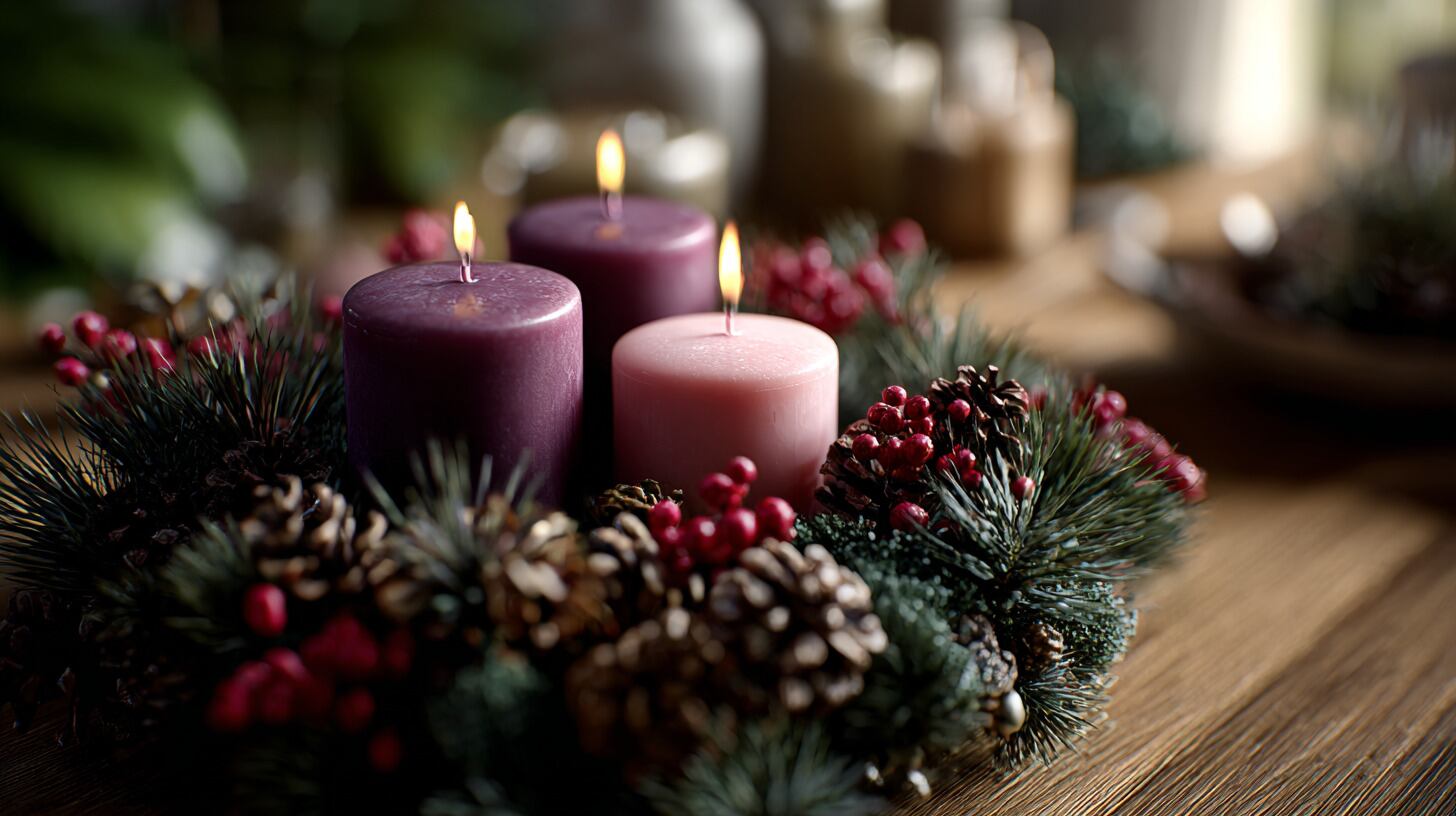 El color rosa litúrgico señala un momento especial de alivio y celebración en los tiempos de espera cristianos. — (Imagen Ilustrativa Infobae)