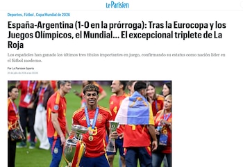 Cómo tituló el medio francés a la victoria de España