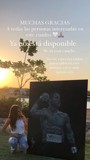 La joven confirmó que el