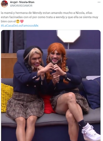 Nicola y Wendy sorprendieron al