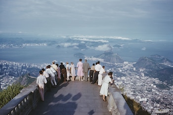La vista desde el Corcovado
