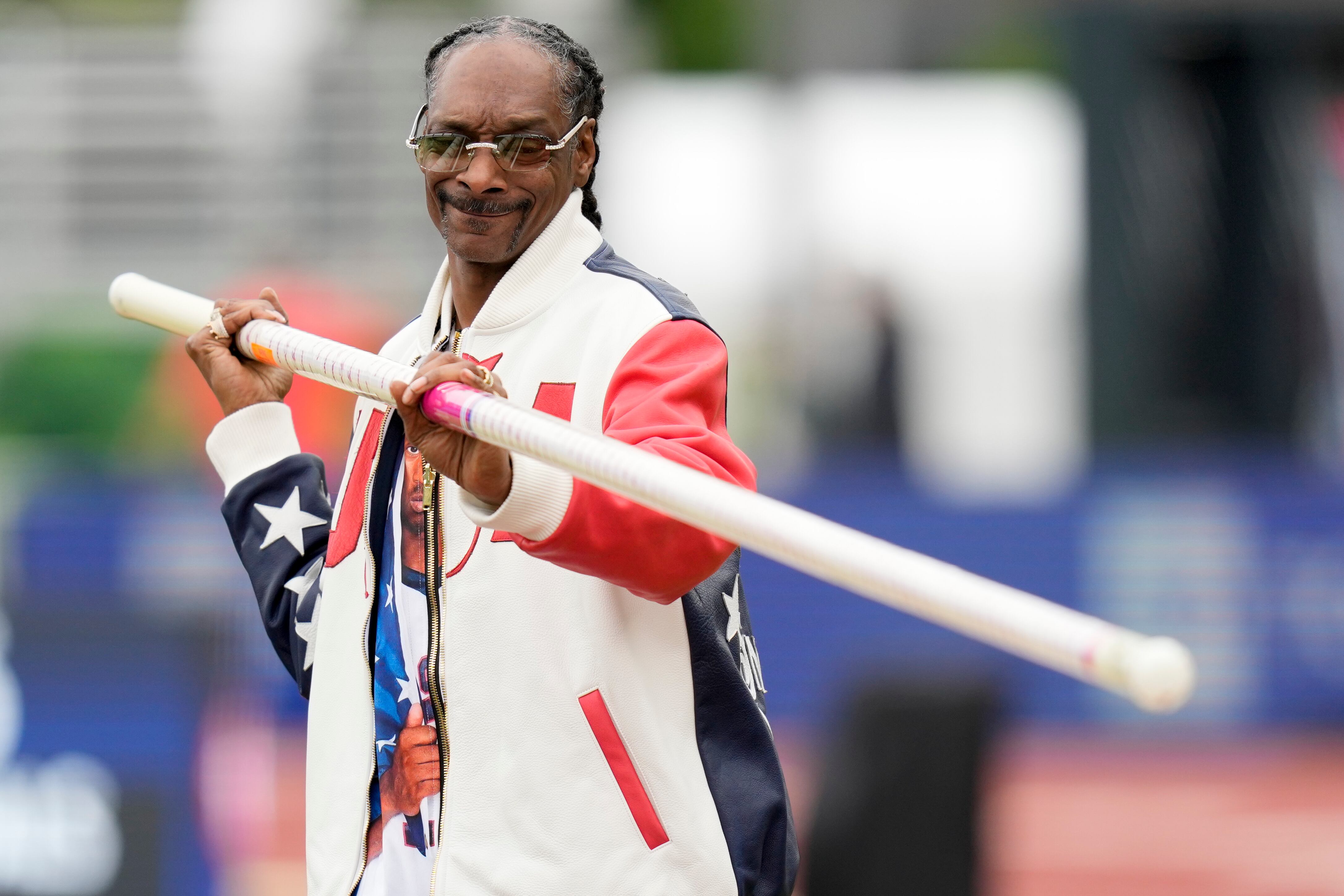 Snoop Dogg participó en la cobertura de los Juegos Olímpicos de 2024 en París (AP/Charlie Neibergall, archivo)