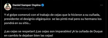 Daniel Samper Ospina sobre declaraciones